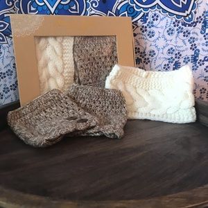 Boot Cuff and Headband Set